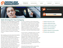 Tablet Screenshot of drivingriskmanagement.co.uk